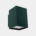 outdoor wall luminaire AFRODITA POWER LED down, switchable, set back IP65, dark green 