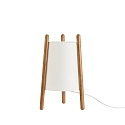 Bordlampe WOODY med afbryder E27 IP20