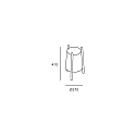 LEDS C4 Bordlampe WOODY med afbryder E27 IP20