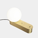 Bordlampe PERLINA TABLE med USB tilslutning, CCT Switch, med stik, med touch-d�mper IP20, guld mat d�mpbar