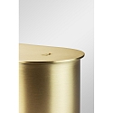 LEDS C4 Bordlampe PERLINA TABLE med USB tilslutning, CCT Switch, med stik, med touch-d�mper IP20, guld mat d�mpbar