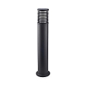 Standerlampe NOTT E27 IP65, opal, sort