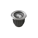 Gulvindbygningslampe GEA COB 125 justerbar, passabel, on/off IP65, rustfrit st�l 