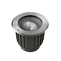 Gulvindbygningslampe GEA COB 223 IP65, rustfrit st�l d�mpbar