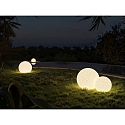 LEDS C4 Lampesk�rm CISNE �38CM mekanisk, balleformet, uden base, rustik, stengr�