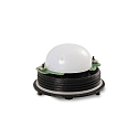 Lampesokkel CISNE FLOOR - LED uden sk�rm, CCT Switch, multipower IP65, sort 