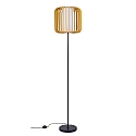 Standerlampe VIVA E27 IP20, tr� lys, sort