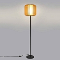 LEDS C4 Standerlampe VIVA E27 IP20, tr� lys, sort