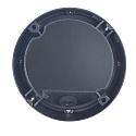 LEDS C4 Udendørs wall luminaire ONE rund IP54, opal, sort