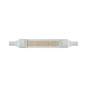 LED stanglyskilde R7s 118mm RETROFIT SLIM lang R7s 9W 900lm 3000K 360� CRI 80 