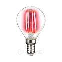 Dekorativ gl�delampe P45 E14 4W 