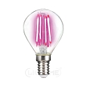 Dekorativ gl�delampe P45 E14 4W 