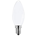 Gl�dep�re kerteformet WHITE C35 E14 6,5W 810lm 4000K 320� CRI 80-89 