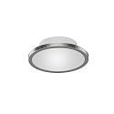 Loftlampe AQUA DISK-1 / 147MM 1-flamme, CCT Switch, omskiftelig GX53 IP44, s�lv 