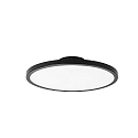 Loftlampe AQUA DISK-1 / 302MM 1-flamme, CCT Switch, omskiftelig GX53 IP44, sort mat 