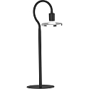 LED Bordlampe SIMPLESSA, 5W, GU10, 2700K, 350lm, chrom/sort