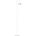 LED Standerlampe SIMPLESSA, 8W, GU10, 2700K, 650lm, hvid/chrom