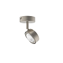 Spot POWERLENS SPOT direkte GX53 IP20, mat, satin, titan