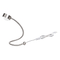 Bordlampe POWERLENS SNAKE b�jelig GX53 IP20, mat, satin, titan