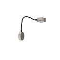 V�glampe POWERLENS FLEX direkte GX53 IP20, mat, satin, titan