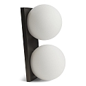 wall and ceiling luminaire PALLA MINI IP20, titanium dimmable