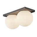 Lumexx wall and ceiling luminaire PALLA MINI IP20, titanium dimmable