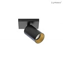 Lumexx Loftlampe SPOTON 1 1-flamme GU10 IP20, sort