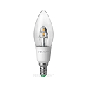 LED lyskilde kertef�rmet C35 E14 3W 250lm 2800K 330� CRI 80 