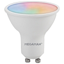 LEDspot PAR16 MATTER PAR16 100� RGB+CCT+DIM CCT Switch, RGBW, kan styres via Matter PAR16 mat GU10 4