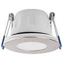 outdoor recessed luminaire TEGO SLIM DOWNLIGHT 68MM rigid IP65, nickel dimmable