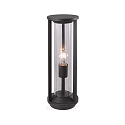 P�lelampe CILLO E27 IP65, sort d�mpbar