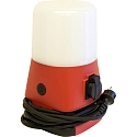 Megatron LED Arbejdslampe HELFA 360� Lys p� byggepladsen, 40W, 5000K, 4000lm, IP54, r�d