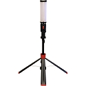 Megatron LED Arbejdslampe HELFA DUO Lys p� byggepladsen, 80W, 5000K, 4500lm, IP54, r�d