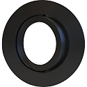 Indbygnings loftlampe DECOCLIC 68MM / GU10 + GU5.3 rund, svingbar GU10 IP20, sort mat d�mpbar