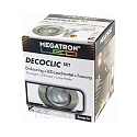 Downlight DECOCLIC rund, d�mpbar GU10 IP23, jern b�rstet 