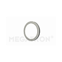 Magnetic decoring COVER UP for LED ceiling luminaire PANO DIM CCT ROUND, brushed steel, for � 14cm (MT76110)