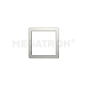 bl�nde PANO DIM CCT SQUARE firkantet, magnetisk montering, st�l b�rstet