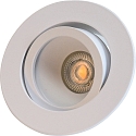 Megatron LED modul KOIN FLEX s�t med 1, med dekorativ ring, omskiftelig 4,9W 460lm 3000K 38� 