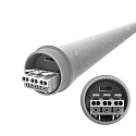 Megatron linear luminaire TIBIA 40W-150CM / 830-65 CCT Switch, impact resistant, switchable, wired through IP65