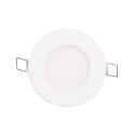 Indbygget downlight LED PANEL FLAT 85 R SCCT MP rund, CCT Switch, omskiftelig, multipower IP44, hvid 