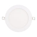 Indbygget downlight LED PANEL FLAT 145 R SCCT MP rund, CCT Switch, omskiftelig, multipower IP44, hvid 