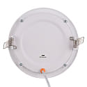 nobil� Indbygget downlight LED PANEL FLAT 145 R SCCT DIM C rund, CCT Switch IP44, hvid d�mpbar