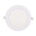 Indbygget downlight LED PANEL FLAT 170 R SCCT MP rund, CCT Switch, omskiftelig, multipower IP44, hvid 
