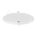 nobil� Indbygget downlight LED PANEL FLAT 300 R 840 350MA PRISM rund, UGR < 19, ekskl. str�mforsyning IP20, hvid d�mpbar
