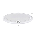 nobil� Indbygget downlight LED PANEL FLAT 300 R 830 350MA PRISM rund, UGR < 19, ekskl. str�mforsyning IP20, hvid d�mpbar