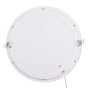 nobil� Indbygget downlight LED PANEL FLAT 300 R SCCT DIM C rund, CCT Switch IP44, hvid d�mpbar