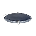 nobil� Indbygget downlight LED PANEL FLAT 300 R 840 350MA PRISM rund, UGR < 19, ekskl. str�mforsyning IP20, mat, titan d�mpbar