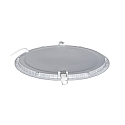 nobil� Indbygget downlight LED PANEL FLAT 300 R 830 350MA PRISM rund, UGR < 19, ekskl. str�mforsyning IP20, mat, titan d�mpbar