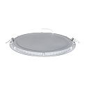 nobil� Indbygget downlight LED PANEL FLAT 300 R 830 350MA PRISM rund, UGR < 19, ekskl. str�mforsyning IP20, mat, titan d�mpbar