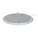 nobil� Indbygget downlight LED PANEL FLAT 300 R 830 350MA PRISM rund, UGR < 19, ekskl. str�mforsyning IP20, mat, titan d�mpbar